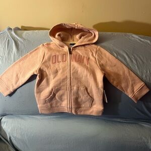 Old Navy Light Pink Toddler Girl Hoodie